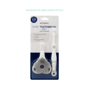 Szczoteczki do zębów zestaw 6-12 mc