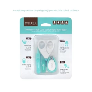 4-częściowy zestaw do pielęgnacji paznokci dla dzieci, od 0mc+ 