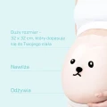 Maska na brzuch dla kobiet w ciąży 7 szt