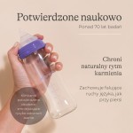 Szklana Butelka Lansinoh mOmma 240 ml ze smoczkiem o średnim przepływie Natural Wave®