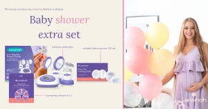 "Baby shower extra set" zestaw promocyjny